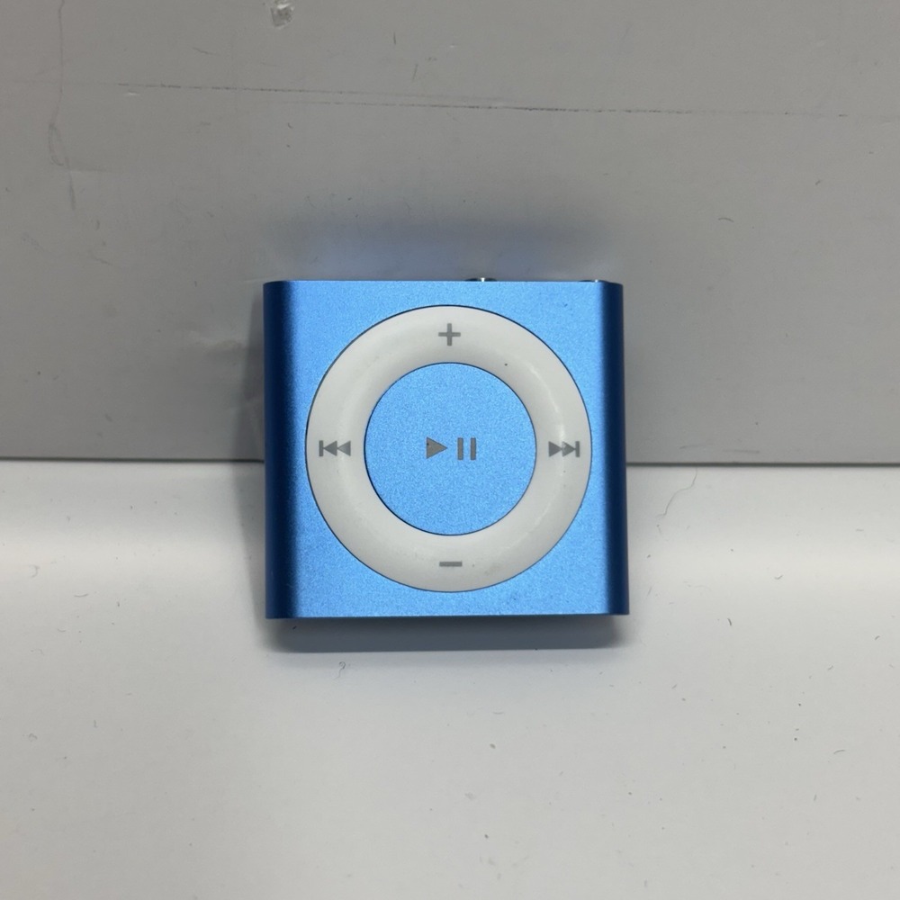 Apple iPod Shuffle 4th Generation Blue 2GB Digital Music Player A1373 IPOD ONLY